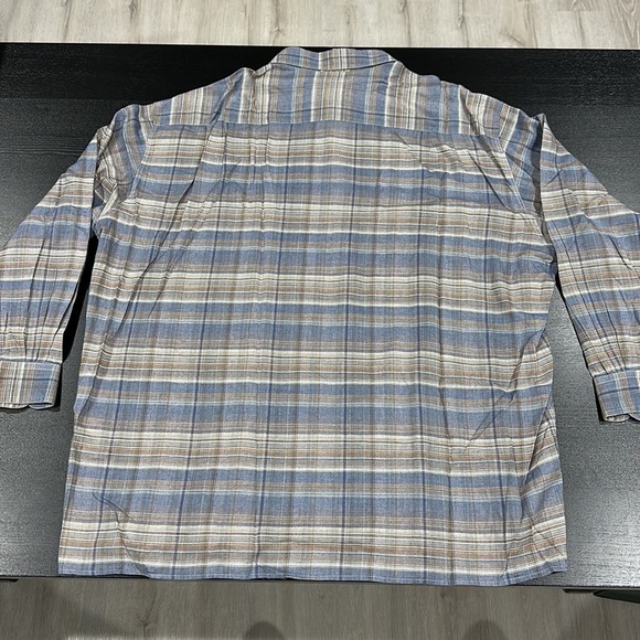 Ermenegildo Zegna Men’s Plaid Collared Button Up Long Sleeve Shirt - 3XB - Picture 2 of 9